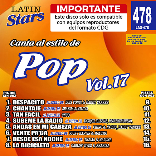 LAS 478 - Pop Vol. 17