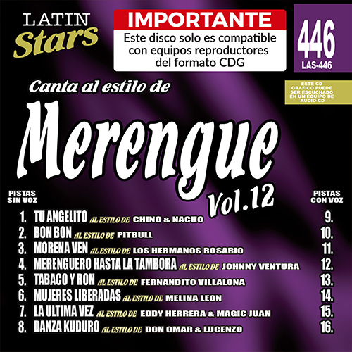 LAS 446 - Merengue Vol. 12
