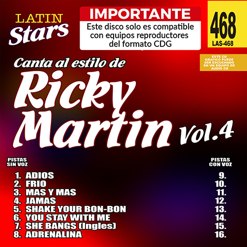 LAS 468 - Ricky Martin Vol. 4