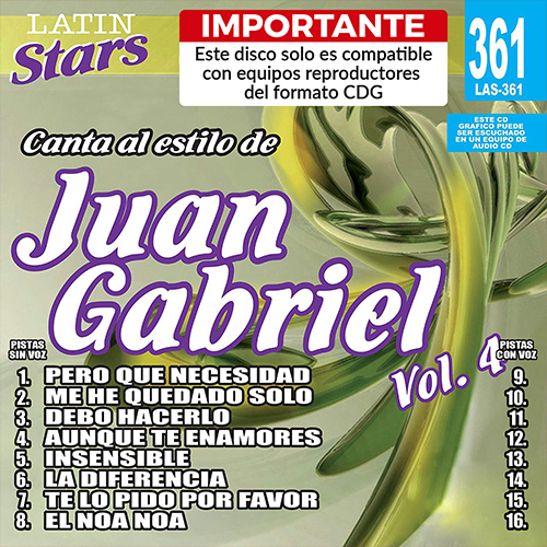 LAS 361 - Juan Gabriel Vol. 4