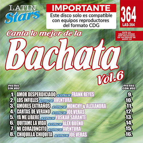 LAS 364 - Bachata Vol. 6