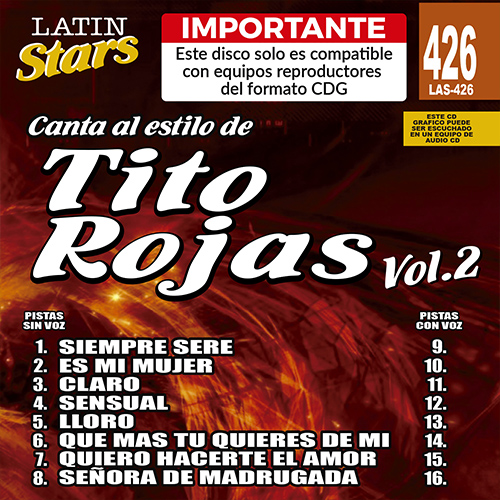 LAS 426 - Tito Rojas Vol. 2