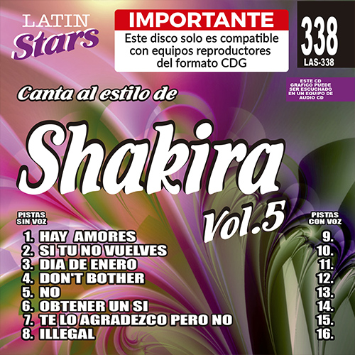 LAS 338 - Shakira Vol. 5