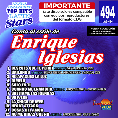 Top Hits LAS 494 - Enrique Iglesias