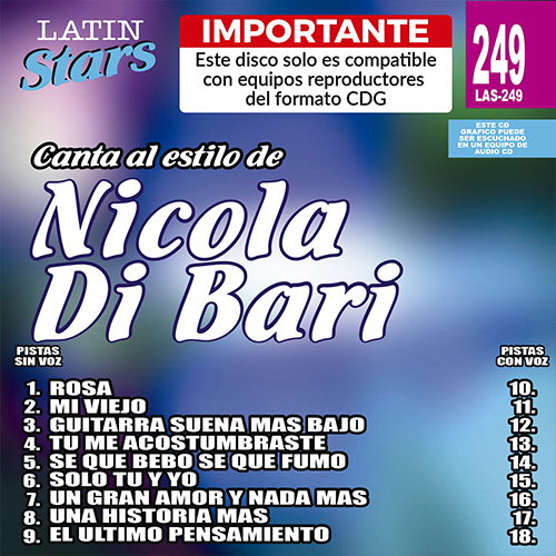 LAS 249 - Nicola Di Bari
