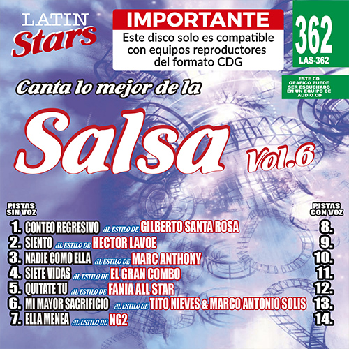 LAS 362 - Salsa Vol. 6
