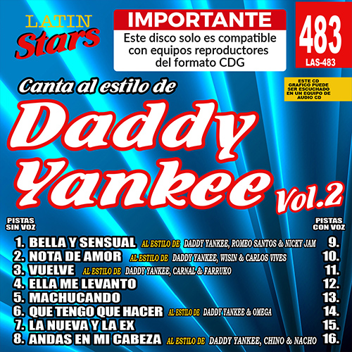 LAS 483 - Daddy Yankee Vol. 2